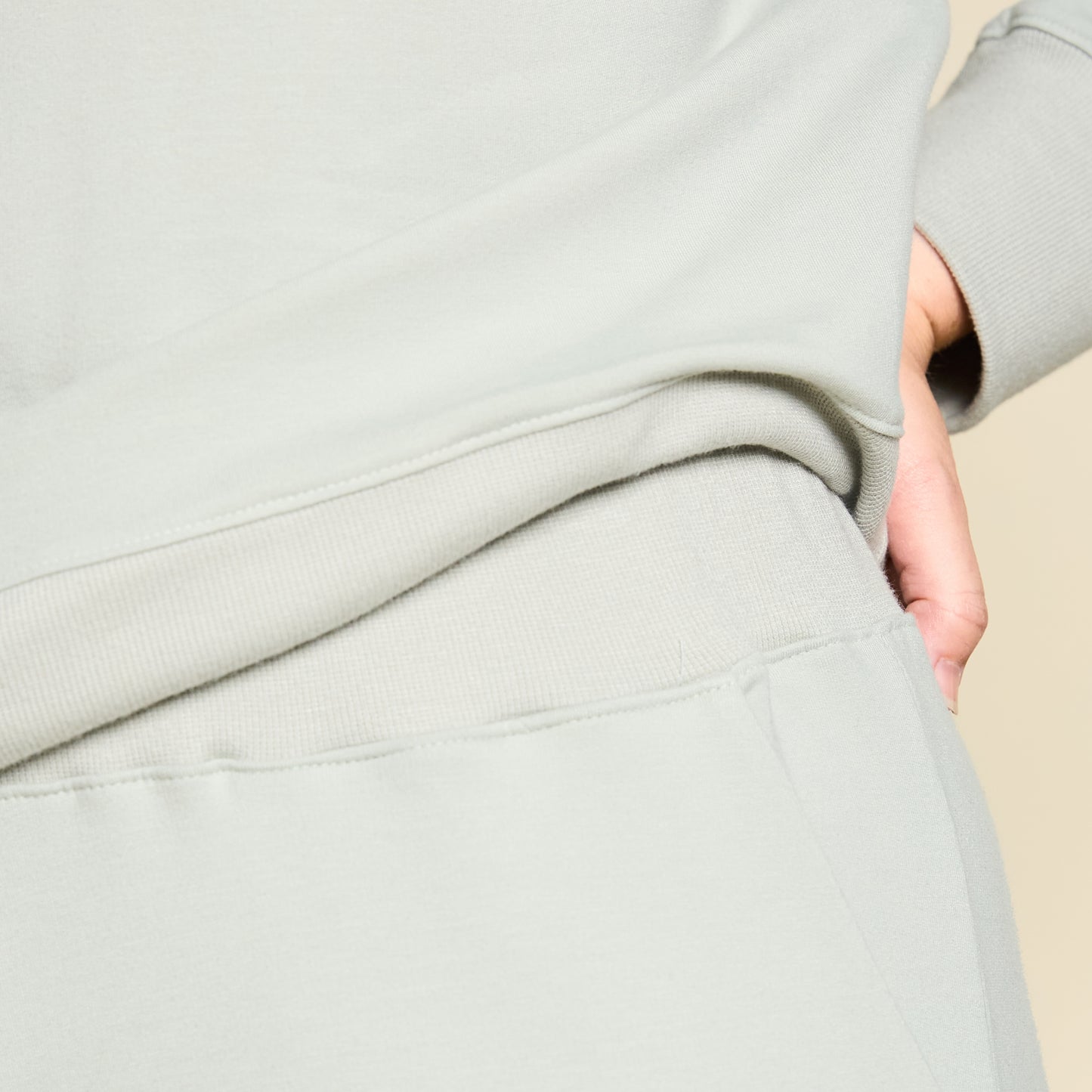 Wide Leg Lux Pant - Misty Mint