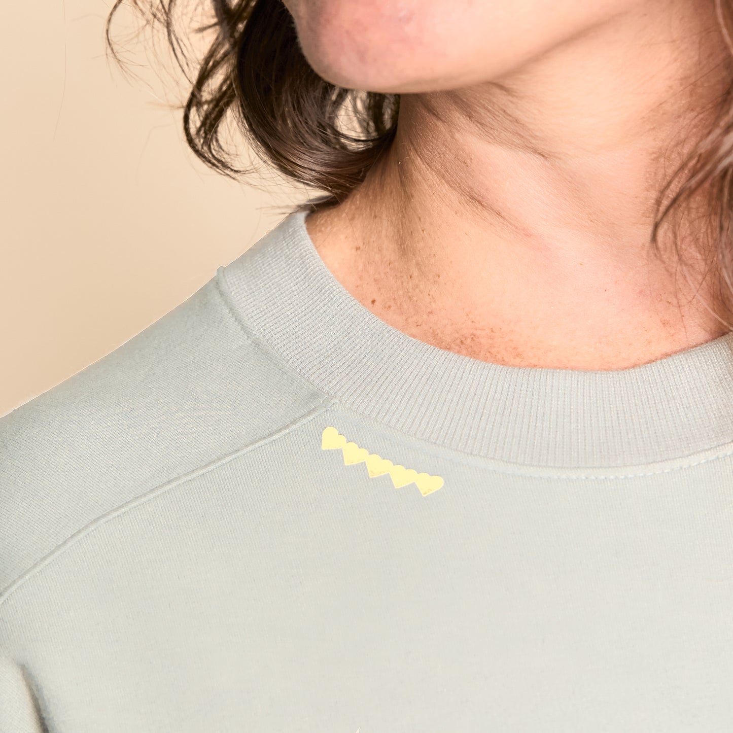 Be Love Lux Crewneck Sweatshirt - Misty Mint