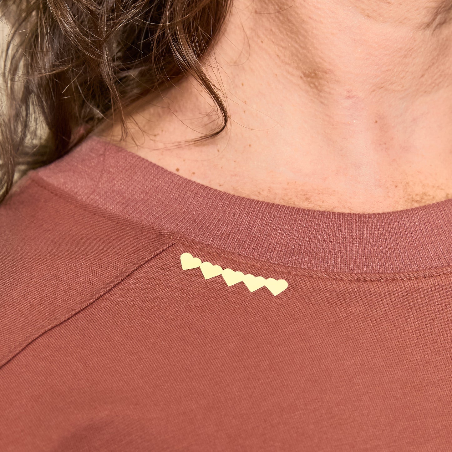 Be Love Lux Crewneck Sweatshirt - Terracotta